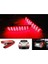 2x Kırmızı Lens Arka Tampon Reflektör Lambası Nissan Juke Murano Quest Için LED Kuyruk Fren Işığı Sentra Infiniti FX35 265605C000 (Yurt Dışından) 5