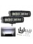 2pcs 6 Inç LED Işık Çubuğu, 80W Sisli Off Off Yol Işıkları Kamyon Suv Atv Tekne Motosikleti, Beyaz Işık Için Iş Işık Çubuğu (Yurt Dışından) 5