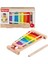 Ahşap Ksilofon Yürüme Çağındaki Çocuklar Için 2 Parçalı Müzik Aleti Ahşap Ksilofon HXV13 1