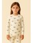 Çocuk Koala Desenli Pijama Takımı Ekru 3
