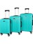 Vela Kırılmaz Valiz Seti 3 Parça ABS Malzeme ile Güçlü ve Hafif 4