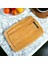 Bambu Kesme Tahtası Antibakteriel Yıkanabilir Doğrama Tahtası Dikdörtgen 34X24 cm 1