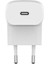 Usb-C Power Delivery Usb-C/ Kablolu Hızlı Şarj Cihazı, Pd 3.1 Pps, 14, Pro, Max,, Ipad,, ve Diğer Cihazlar, 20W - Beyaz, WCA006VF1MWH-B5,20-W Için Sertifikalı 3