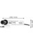 Professional Gwx 9-115 S Avuç Taşlama Makinesi X- (900 W, Disk Çapı: 115 Mm, 2.800-11.000 Dev/dak) 3