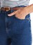 Yeni Sezon Beli Kemerli Mom Fit Kadın Jean Pantolon 3