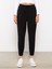 Yeni Sezon Kadın Beli Lastikli Standart Fit Düz Jogger Pantolon 3