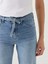 Yeni Sezon Beli Kemerli Straight Fit Kadın Jean Pantolon 4