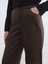 Yeni Sezon Standart Fit Kadın Süet Görünümlü Pantolon 3