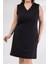 Kadın 1112041 Fermuarlı Sırt Detaylı Elbise Siyah 6