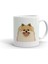 Pomeranian Köpek Baskılı Kupa Bardak 1
