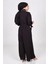 Inci Detaylı Tulum Elbise Siyah MSW19152-1 5
