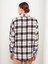 Yeni Sezon Önden Düğme Kapamalı Ekose Uzun Kollu Kadın Tüvit Gömlek Ceket 5