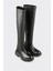 Siyah Kadın Düz Çizme 2