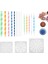 16 Pcs Mandala Dotting Araçları Boyama Kayaları Mandala Şablonları Kit Ball Stylus Kil Heykel Oyma Araçları (Yurt Dışından) 1