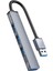 Usb-A To USB 3.0 Alüminyum Alaşım 4 Portlu Çoklayıcı Hub 1