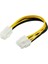Plus PX-4261 4 Pin To 8 Pin Psu Güç Çevirici, Anakrt 4pini 8 Pine Çevirici Kablo 2