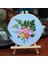 Yetişkinler Için 4 Pack Nakış Kitleri Yeni Başlayanlar Için Dıy Nakış Kitleri Desenli El Nakış Kiti (Flower-A) (Yurt Dışından) 5