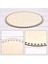 4pcs 30CM Doğal Ahşap Sepet Alt Delikli Dıy Örgü Için Daire Boş Ahşap Taban Tığ Torbası Alt Şekillendirici (Yurt Dışından) 5