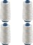 4pcs 400M 80LBS Naylon Bükülmüş Bowstring Iplik Balıkçılık Ipi Dikiş Kablosu Uçurtma Hattı Beyaz (Yurt Dışından) 1