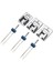 3 Adet Çift Ikiz Iğneler Pimleri (3 Beden Karışık 2 0/90 3 0/90 4 0/90) 3pcs Groove Pintuck Baskısı Basınç Dikiş Makinesi Aksesuarları (Yurt Dışından) 1