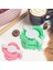 Pom Pom Maker Fluffs Ball Dokma Aracı Kalp Şekli Tığ Ipi Pom Pom Maker 2pcs Taşınabilir El Yapımı Top Dokma Aracı (Yurt Dışından) 5