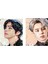 2set Diy Elmas Boyama Bangtan Erkekler Sanat Portre Rhinestone Tam Yuvarlak Duvar Resim 30X40 cm V &amp Jimin (Yurt Dışından) 1