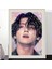 2set Diy Elmas Boyama Bangtan Erkekler Sanat Portre Rhinestone Tam Yuvarlak Duvar Resim 30X40 cm V &amp Jimin (Yurt Dışından) 4