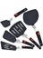 Silikon Spatula 5 Paket Spatulas Silikon Yapışmaz Tencere Için Set Isıya Dayanıklı Mutfak Pişirme Eşyaları Seti (Yurt Dışından) 1