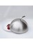 2pcs 20CM Paslanmaz Çelik Biftek Kapağı Teppanaki Dome Diva Kapağı Ev Yuvarlak Yağ Durum Yemek Kapağı Mutfak Yemek (Yurt Dışından) 4
