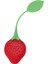 2pcs Silikon Çay Infüzör Ball Pass Filtre Çay Infüzör Süzgeç Kaşık Çilek Çeşitliliği (Yurt Dışından) 3