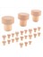 48PC Şarap Şişe Mantarları T Şekarlı Cork Tapaları Şarap Cork Şarap Tıpası Yeniden Kullanılabilir Şarap Mantıkları Ahşap ve Kauçuk Şarap Tıpa (Yurt Dışından) 3