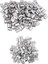 200 Pcs M1 5 Tel Halat Alüminyum Ferrule Kablo Bağları Kıvrım ve 120 Pcs Alüminyum Sıkılma Döngü Kılıf (Yurt Dışından) 1