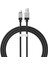 Coolplay Serisi Hızlı Şarj Kablosu USB To Type-C 100W, 1m, Siyah 1