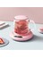 USB Isıtma Coaster Sıcak Isıtma Ped Sabit 3jar Dijital Ekran Ayarlama Dokunmatik Isıtıcı Ev Kahve Sütü -Pink Için (Yurt Dışından) 1