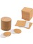50 Pcs Kendi Yapışkanlı Cork Coasters Cork Mats Meydanı ve 80 Pcs Kendinden Yapışkanlı Cork Coasters Yuvarlak (Yurt Dışından) 2