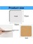 12 Pcs Sublimasyon Square Coaster Boşluklar Toplu Mdf Boşluklar Boğan Cork Coasters Boş Mdf Cork Coasters (Yurt Dışından) 2