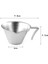 Espresso Saplı Ölçüm Kupası 2 Paket Çift Atış Espresso Bardak Paslanmaz Çelik Espresso Döküm Fincan Gümüş (Yurt Dışından) 4