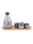 1 Set Zarif Japon Tarzı Seramik Sake Sake Pot Retro Sake Set Japon Retro Basit Seramik Sake Cup ve Pot (Yurt Dışından) 3