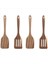 2x Musowood Tik Masif Ahşap Spatula Özel Pişirme Spatula Yapışmaz Tava Kızartma Spatula Süvari Spatula Mutfak Spatula (Yurt Dışından) 3