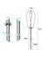 W10490648 El Mikser Mutfaktaid Mikser Yardımı Için Turbo Çırpıcılar Yerine Çorbalar Smoothies Shakes Yumurta Beyazları 4 Pcs Karıştırma (Yurt Dışından) 5