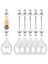 6 Adet Boncuklu Bira Açıcı Yeniden Kullanılabilir Şişe Açıcı Dekoratif Boncuklu Şişe Açıcı Barmenler Için Diy Boncuk Şişe Açıcı (Yurt Dışından) 1