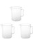 3x 1000ML Şeffaf Dereceli Beher Saplı (Yurt Dışından) 1