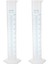2x 500 ml Plastik Şeffaf Dereceli Tüp (Yurt Dışından) 1