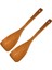 2x Ahşap Spatula Mutfak Tencere Kızartma Spatula Için El Yapımı (Yurt Dışından) 1