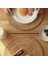 5x Rattan Dokuma Placemats Oval Yuvarlak Masa Paspasları Kaymaya Direnç Olmayan Yer Mat Doğal Çok Amanlı Placemat 30X40CM (Yurt Dışından) 5