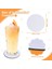 Yuvarlak Süblimasyon Boş Coaster Süblimasyon Boş Coaster Süblimasyon Isı Transfer Coaster Sıcak Preslenmiş Coaster 210PCS (Yurt Dışından) 4