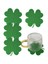 St Patrick&#39 S Day Içecek Bardak Altlıkları Shamrock Irlandalı Yeşil Emici Kupa Coaster Table Düzey Ev Ofis Partisi Masa Takımları (Yurt Dışından) 4