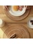 4x Rattan Dokuma Placemats Oval Yuvarlak Masa Paspasları Kaymaz Isıya Dayanıklı Yer Mat Doğal Çok Amaçlı Placemat 30X40CM (Yurt Dışından) 4