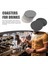8 Adet Tutucu ile Bardak Içiyor Içecekler Için 4 Renk Emici Bardak Altlığı Minimalist Pamuklu Dokuma Coaster Ev Için Set (Yurt Dışından) 4