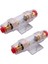 2x Araç Stereo 8 Gauge Agu Destek Sigorta Tutucu ve Sigorta 60 Amp Ses Kablosu (Yurt Dışından) 1